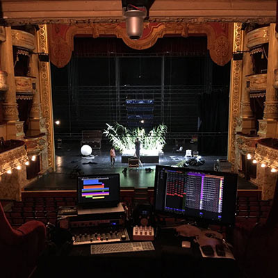 Performance live temps réel USINE Hollyhock 6 audio vidéo lumière capteurs formation professionnelle intermittents